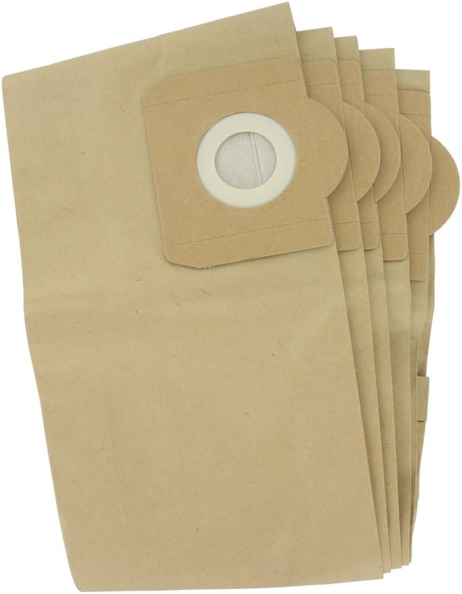 VB470 High Quality Non-Original Rowenta-Compatible RU11 Paper Bags, Pack of 5