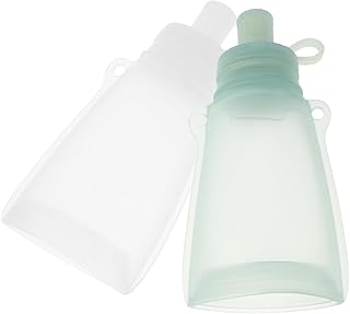 ERINGOGO 2 Piezas Bolsa De Almacenamiento De Leche Bolsa De Almacenamiento De Mama Bolsa De Leche Materna Refrigerador Bolsas De Almacenamiento En El Congelador Amamantamiento Gel De Sílice