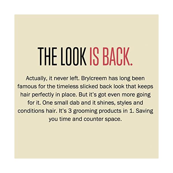 Brylcreem-3-in-1-Shining-Styling-and-Conditioning-Hair-Cream-for-Men-Alcohol-Free-55-Ounce Brylcreem 3-in-1 Original High Shine Men's Hair Cream for Styling, Strengthening, and Conditioning, Alcohol-Free, 5.5 Ounce