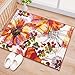 Rugshop Modern Bright Flowers Non-Slip (Non-Skid) Area Rug 20