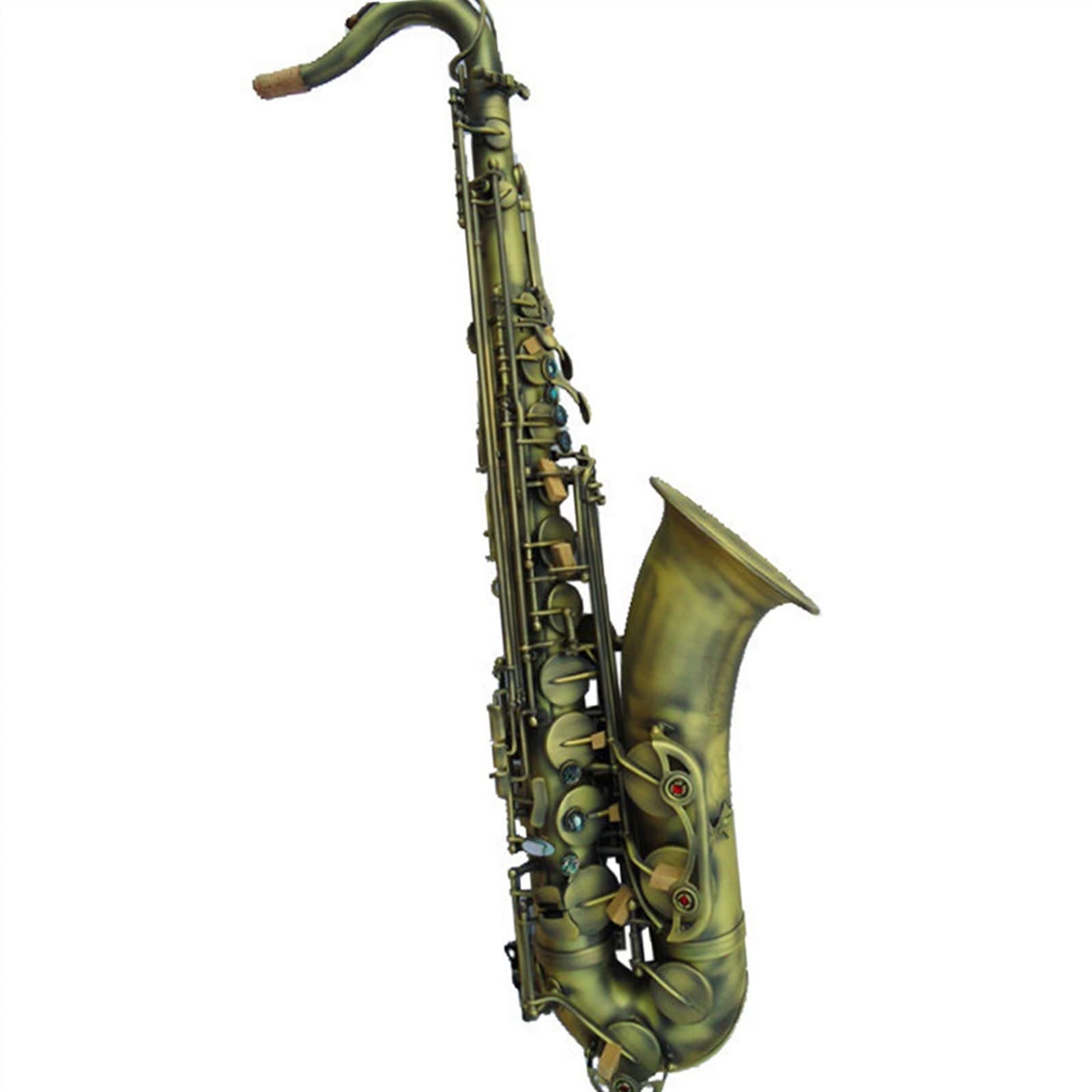 Sax Studente Sassofono Antico Tenore Professionale Ciano per Professionisti Principianti