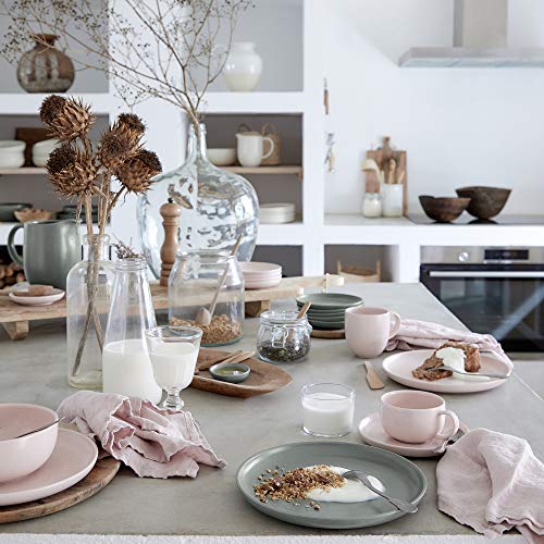 Casafina Ceramic Stoneware 9'' Salad Dessert Plate - Pacifica Collection, Artichoke Green | Microwave & Dishwasher Safe Dinnerware | Food Safe Glazing | Restaurant Quality Tableware #TOP3