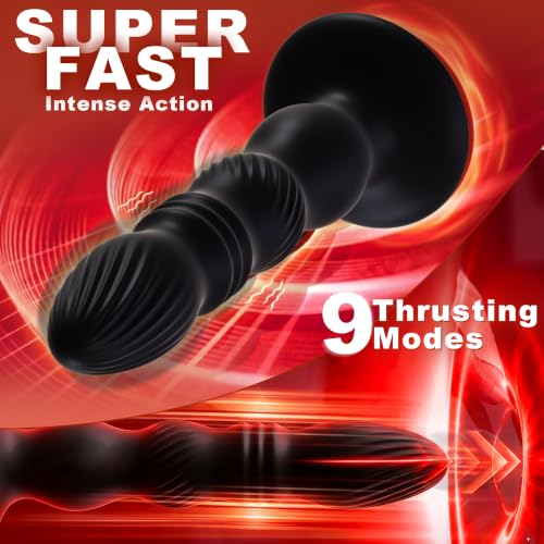 Rotating Vibrating Prostate Massager Butt Plug for Deep Pleasure - Image 2