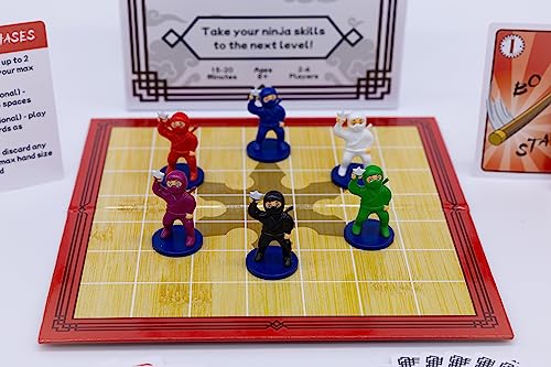 Image of Ninja Collision A Fun Strategy Game for Families and Friends. Simple to Learn and All Around Fun. Quick Games for Small Groups. (Standard Edition)
