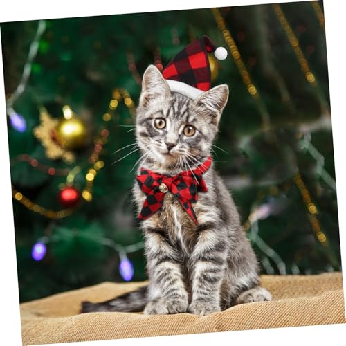 Disfraz navideño para perros y gatos POPETPOP miniatura 4