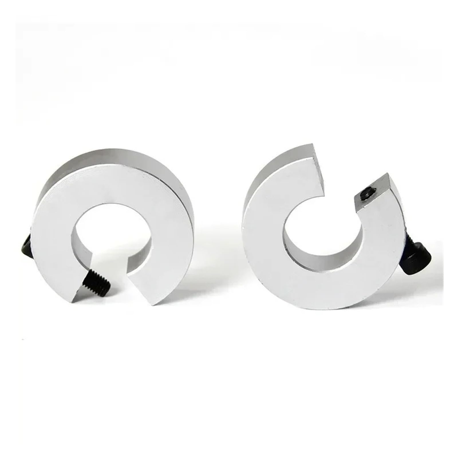 Lot de 4 fixations linéaires en alliage d'aluminium