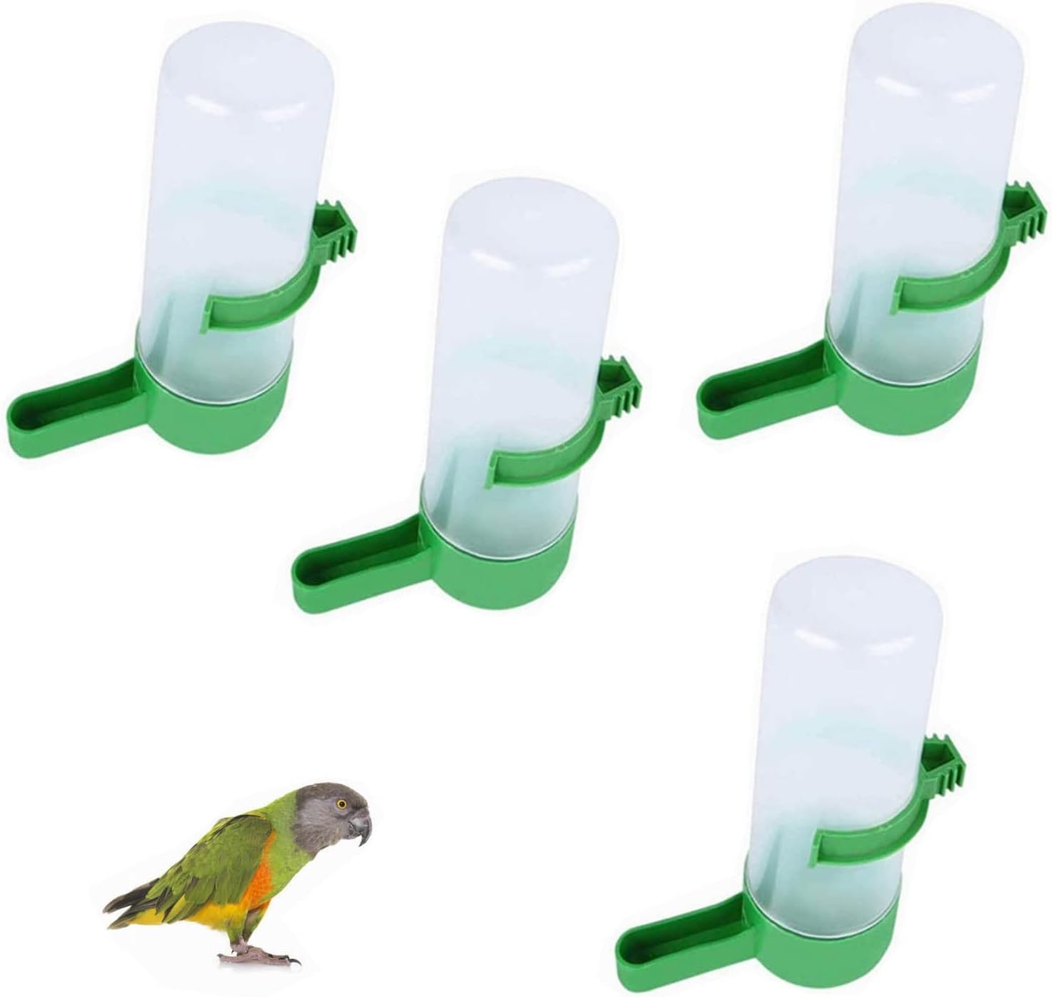 4 Pcs Bird Water Feeders Bird Water Dispensers Automatic Bird Water Containers for