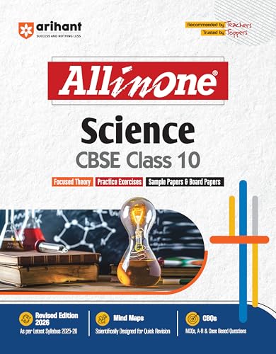 Arihant All in One Science Class 10 for CBSE Exams 2025-26 | Revi...