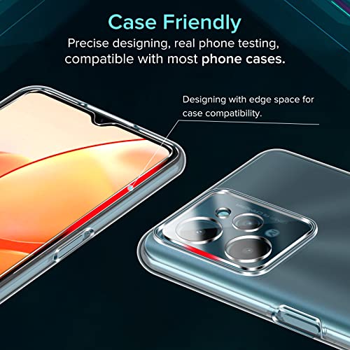 IVoler 3+2 Pezzi Vetro Temperato per Realme C31, 3...