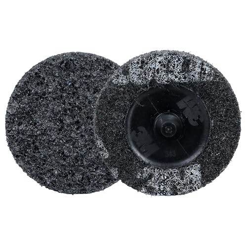 Disque Scotch-Brite Roloc pour éliminer la calamine sans rayer l'acier