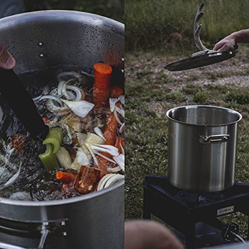 Gasone B-5350 High Btu Rugged Propane Burner Cooker With Regulator With Steel Braided Hose For Outdoor Cooking, Turkey Fry #TOP4