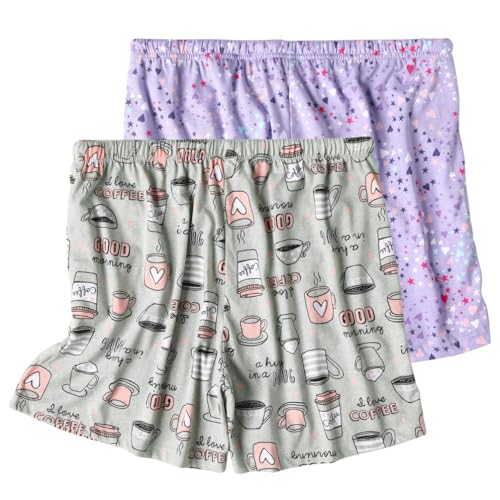 Image of ENJOYNIGHT Women Pajama Shorts Cotton Lounge Bottoms Sleep Shorts with Drawstring & Pockets