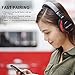 Bluedio U (UFO) PPS 8 Drivers High-End Bluetooth Headphones Revolution/3D Sound Effect/Aluminum Alloy Build/Hi-Fi Rank Wireless&Wired Over-Ear headsets with Carrying Hard case Gift (Black and Red)