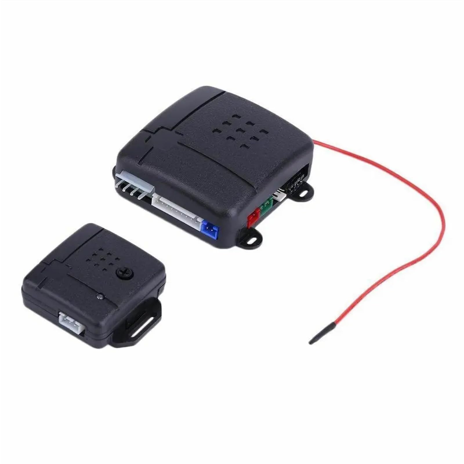Sistema de Alarma Universal for Coche 1 vía, Sistema Seguridad protección, Sirena Entrada sin Llave, 2 alarmas antirrobo con Control Remoto