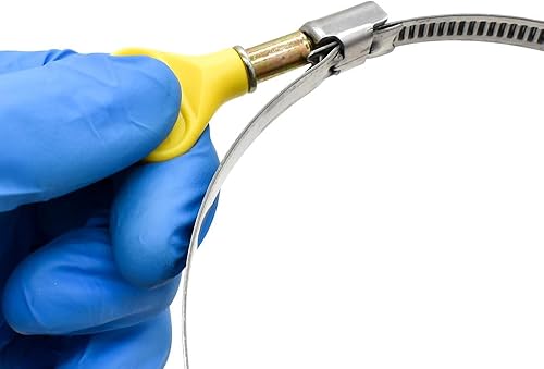 Miniatura 4 de Big Horn 11741PK Abrazadera de manguera de llave de 4 pulgadas, paquete de 5, los colores pueden variar