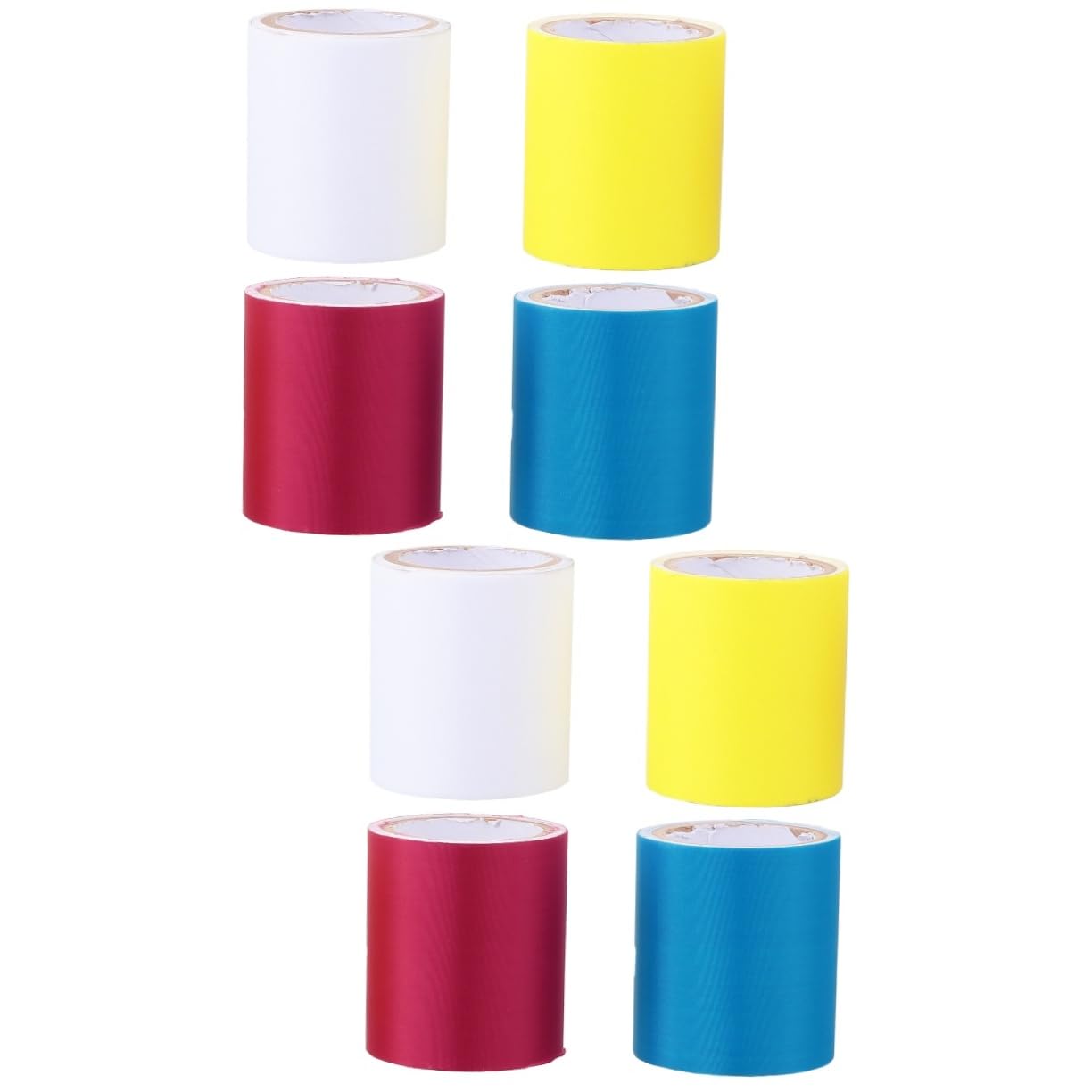 EXCEART 8rolls Clothing Repair Iron Patches DIY Sewing Patches for Jeans Multi Stickers