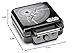 Star Wars X-Wing Four Waffle Maker from Select Brands - Appliance for Small, Square Waffles - Star Wars-Themed Waffle Iron - Themed Appliance with Nonstick Coating