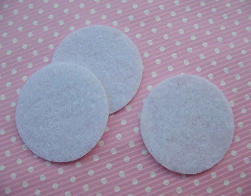 Image of YYCRAFT 1.5 inch White Hard Wool Felt Circles for Craft Project (200pcs 1.5 inch (35mm))