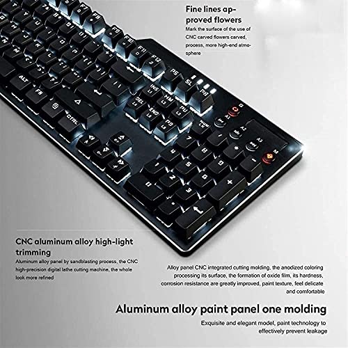 Teclado Mecánico XIXIDIAN con Luz RGB y Conexión USB miniatura 4