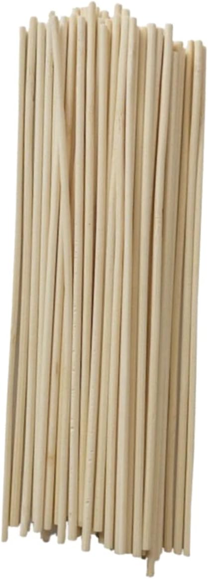 HEMOTON 3sets Plant Support Sticks for Gardening Durable Support Rods for Bonsai Vines Potted Flowers Smooth Finish Odorless DIY Garden Tool 500pcs*3