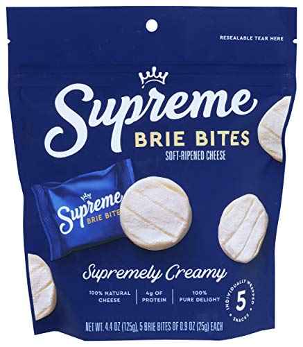 Supreme, Brie Bites Supremely Creamy 5 Count, 4.4 Ounce