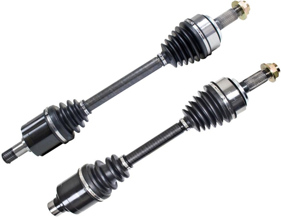 DTA DT1235123521 Front Driver and Passenger Side Premium CV Axles (New Drive Axle Assemblies - 2 pcs) Compatible with 2009-2011 Honda Pilot 2007-2009 Acura MDX