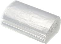 Vista 1 de PATIKIL Bolsas de polietileno transparentes abiertas y planas de plástico PE de 2 mil 6 x 26 pulgadas para hardware, coleccionables, joyas