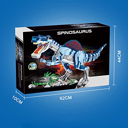 BANDRA Dinosaurier Bausteine Kit mit Beleuchtung Dinosaurier Spielzeug kompatibel mit Lego - 2086+St – Bild 7