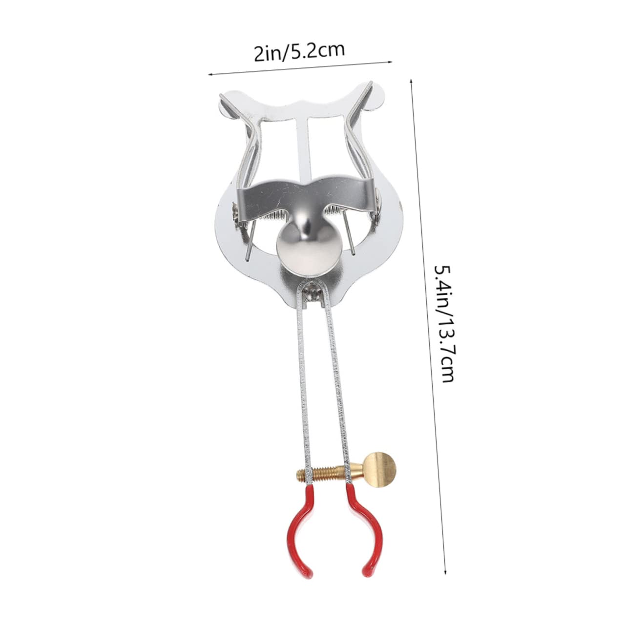 INOOMP 2Pcs Music Clip Durable Clarinet Score Holders Lightweight Portable Design for Easy Use for Musicians Practice Performance