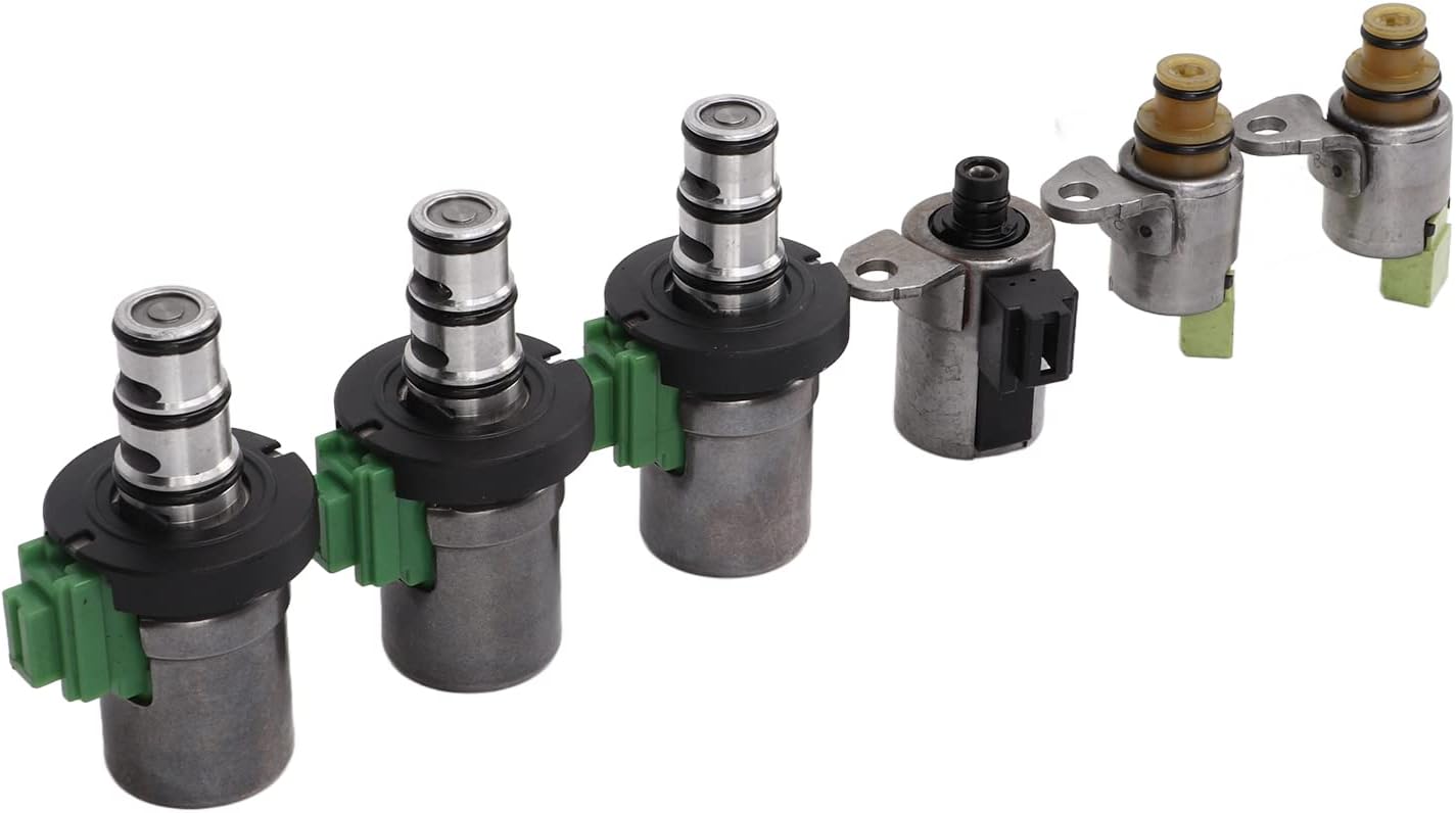Shift Solenoid Set 4F27E with 6pcs, Replacement for2 3 5 6, Excellent Quality & Fit