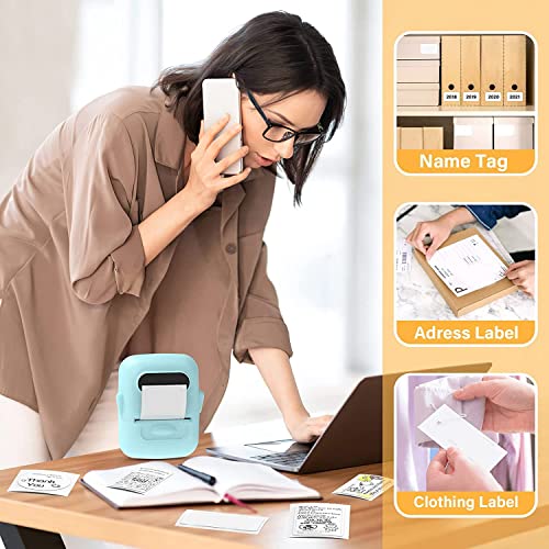 Mini étiqueteuse thermique Bluetooth nomade pour identifier vos produits et codes-barres