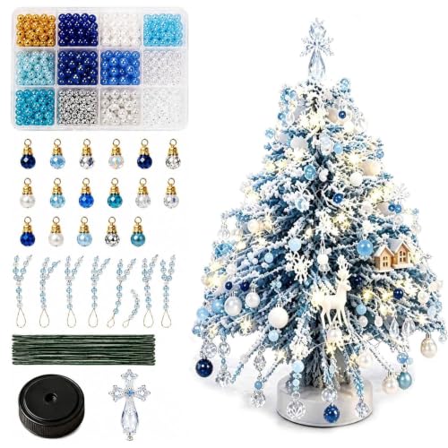 DIY Perlen Weihnachtsbaum Set mit LED
