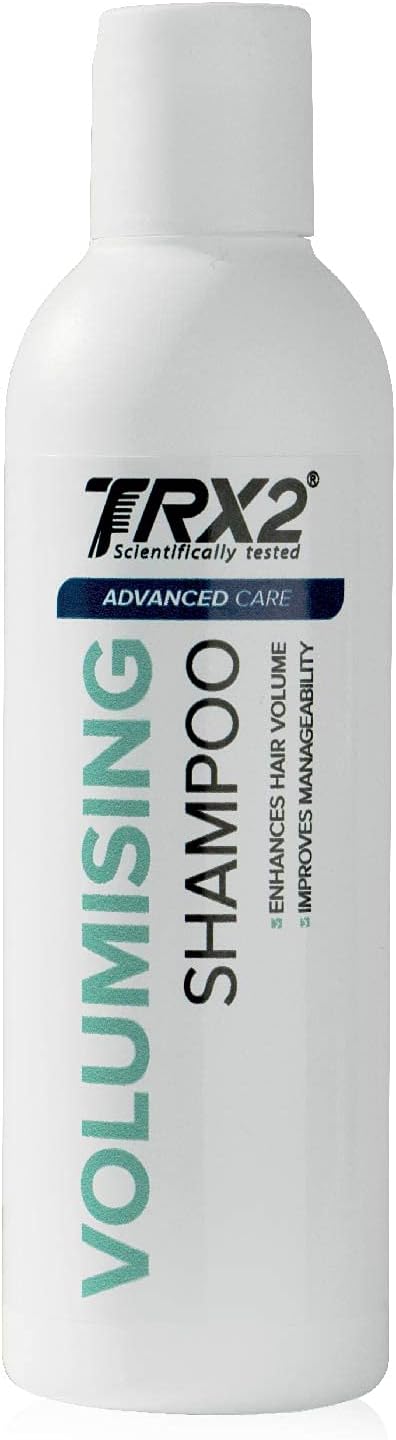 TRX2 Volumising Shampoo - Suitable for All Skin and Hair Types - Weightless Instant Volume - Paraben Free [6.7 oz]