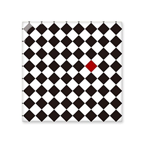 Carreaux de céramique anti-taches motif art losange pour protéger les murs de cuisine