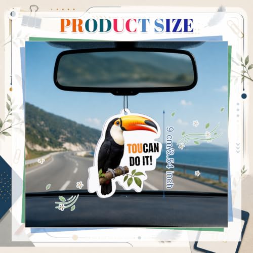 Image of Siifert 24 Pcs Vet Tech Appreciation Gift Bulk Funny Bird Air Freshener Car
