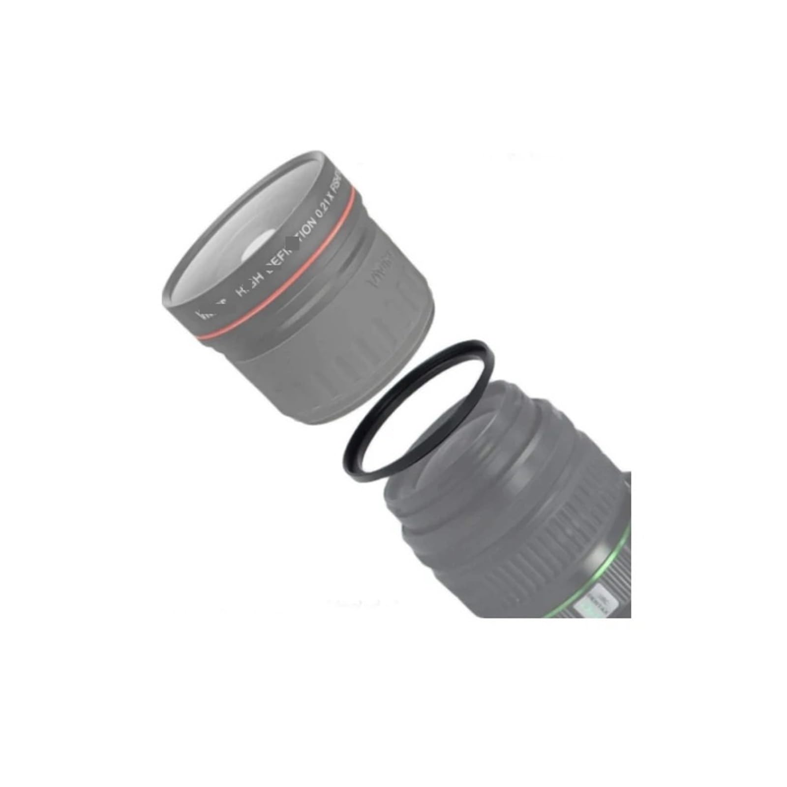 Anello Adattatore 28mm A 30mm Per Obiettivi – Monta Filtri E Accessori Da 30mm Su Lenti Con Diametro Filetto 28mm, In Alluminio Anodizzato Nero