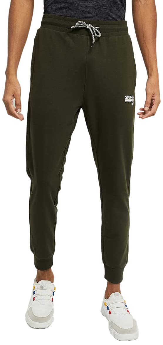 MaxMen Solid Elasticated Joggers