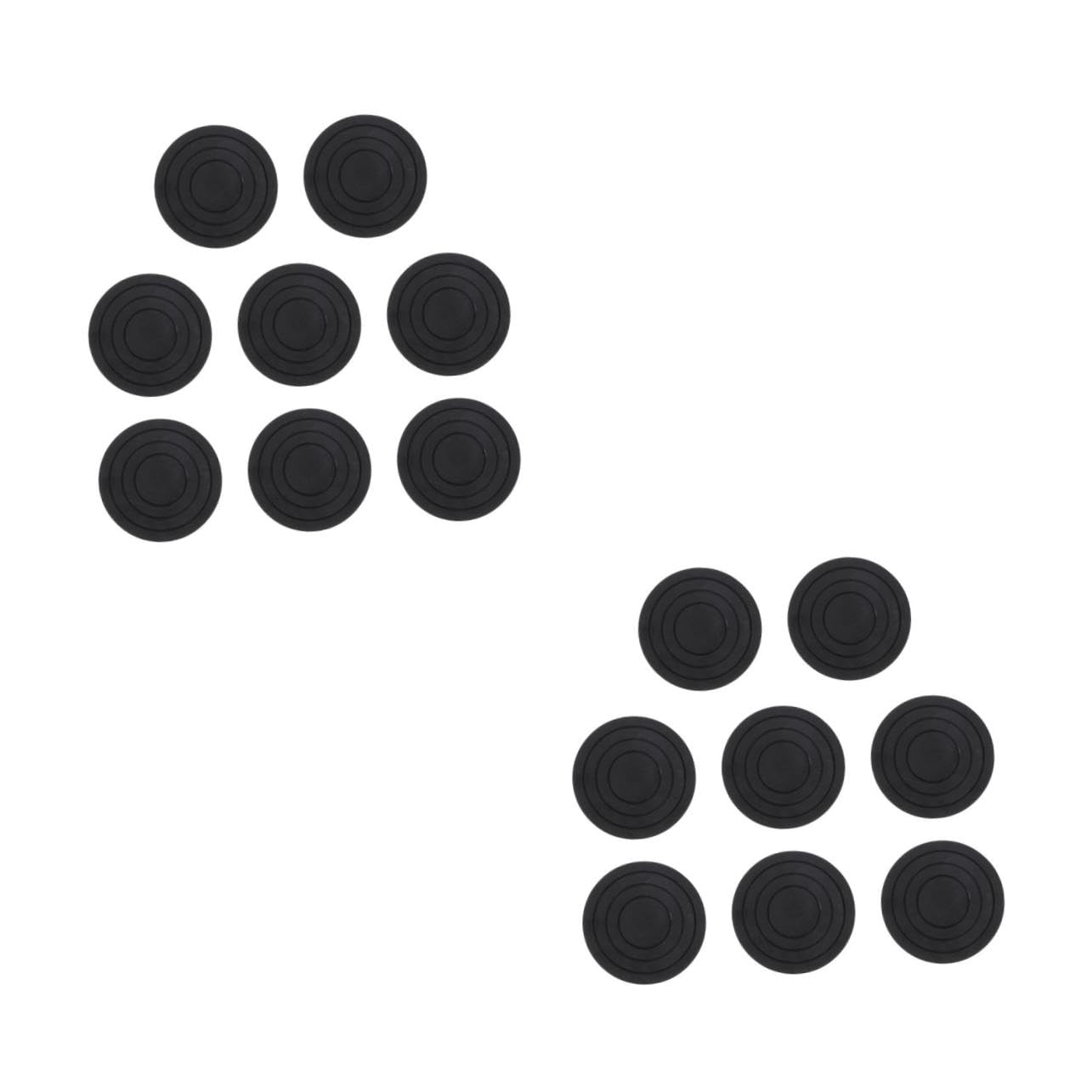 Mipcase 2sets Washing Machine Pads Anti-Vibration Feet for Laundry Pedestal That Reduce Noise and Improve Appliance Stability 8pcs*2