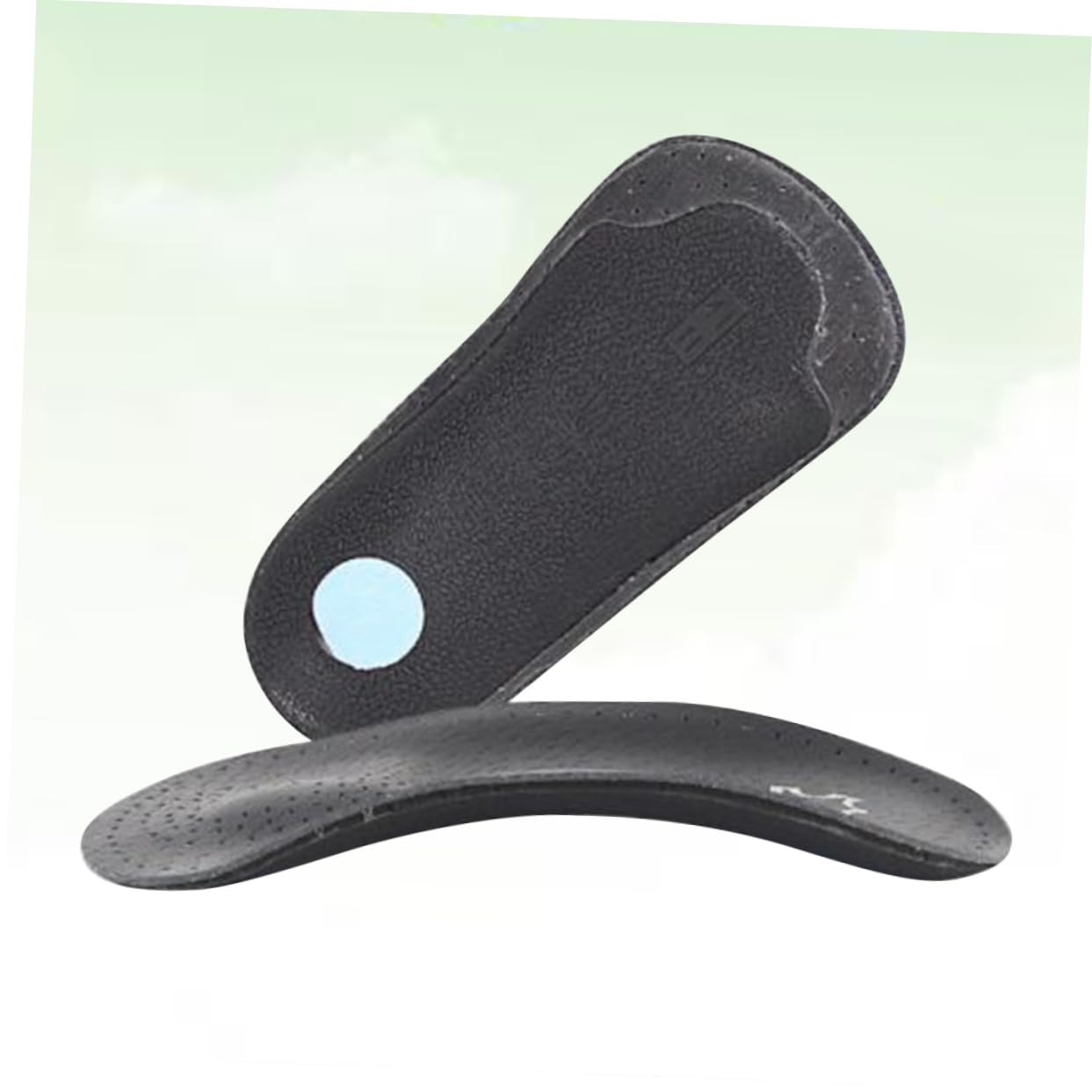 Ipetboom Men's and Women's Shoes Arch Support Latex Half Yard Insoles Anti-Slip Insoles Comfortable for Long Time Wear Size 43-44