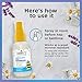 Zarbee's Gentle Bedtime Kids Sleep Spray, Chamomile & Lavender Room Spray Helps Create a Calming Atmosphere to Prepare for Sleep, 2oz