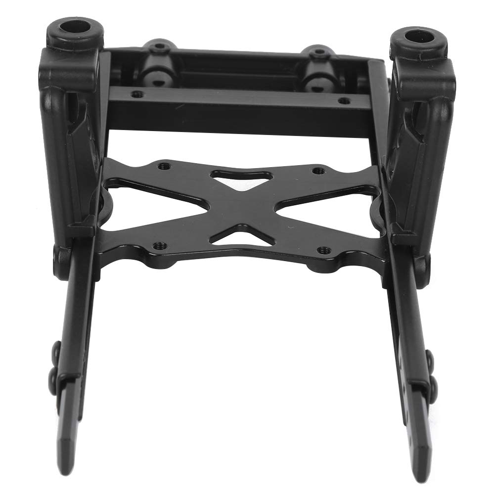 plplaaoo RC Axial SCX10 6 x 6 zestaw ram karoserii, trwały metal, lekkie części do modernizacji modeli Crawler w skali 1:10, 90046, 90047, 90027, 90028, czarny, 170 mm