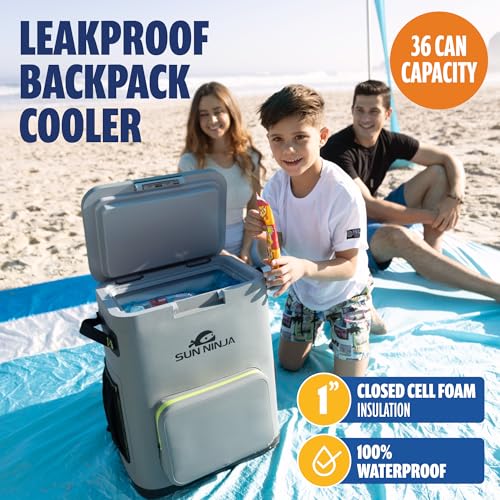 Image of Waterproof Backpack Cooler by SUN NINJA