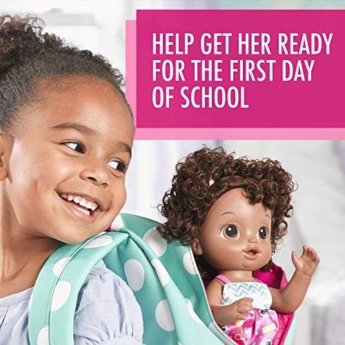 Baby Alive Muñeca Ready For School Baby miniatura 3