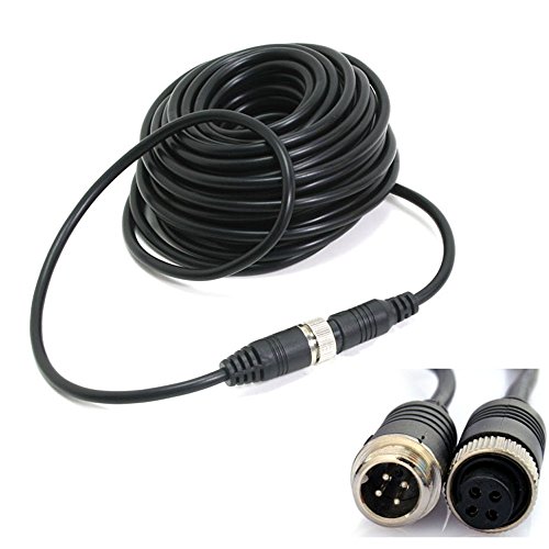 Image of Waterproof 4Pin CCD Bus Trailer 18 LED IR Night Vision Car Rear View Reverse Backup Camera for Bus Truck Motorhome 12V-24V (4Pin HEI(10m))