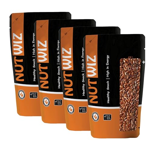 Image of Nutwiz Premium Seeds (Flax Seeds, 1000g)