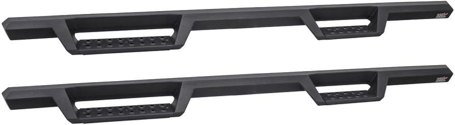 HDX Drop Nerf Step Bars | F-250/350/450/550 Super Duty SuperCab 1999-2016 | 56-11315 | Textured Black | 1 Pair, Cab Length