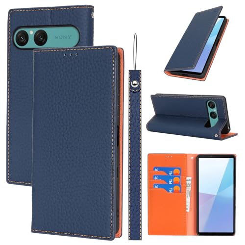 Pelanty For Sony Xperia 10 VII ケース手帳型 SO-52F SOG16 A502SO スマホケース 牛革製品 本革レザー 財布型カバー カード収納 スタンド機能 内蔵マグネット 手作り柔らかい ソニー エクスペリア10vii