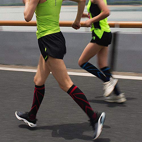 Meias de compressão, Romacci Meias de compressão para homens e mulheres. Meias esportivas profission