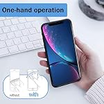 4 Pack - Foldable Finger Cell Phone Grip Stand, Cellphone Holder for Smartphone - Rose Gold Pink White Marble