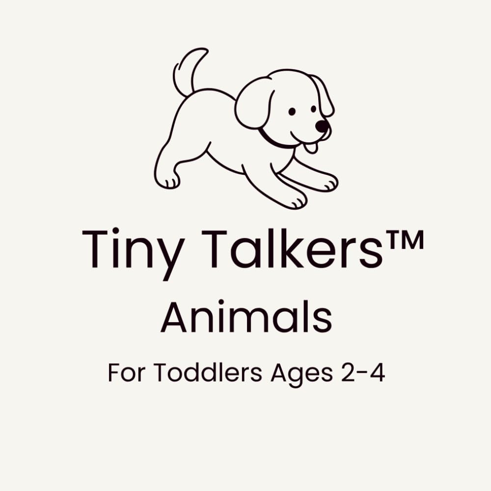 Tiny Talkers™: Animals: First Animal Words for Toddlers Ages 2–4